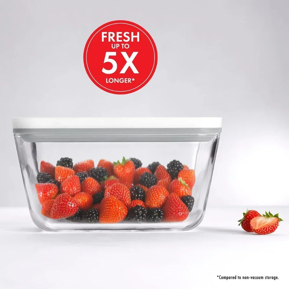 NIB ZWILLING Fresh & Save 3-pc Glass Food Storage Container, Meal Prep Container - Picture 5 of 14